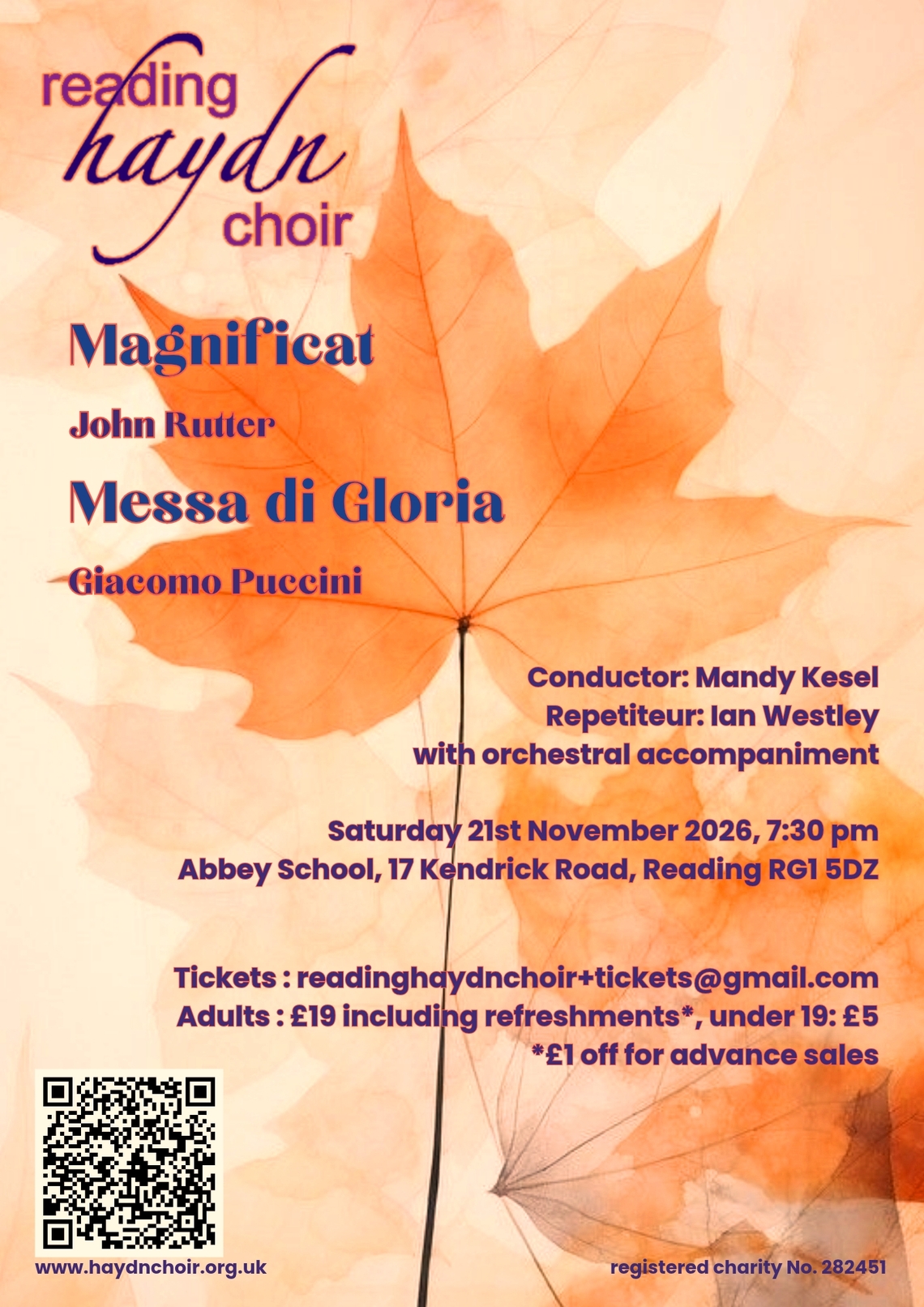RHC Autumn Concert 2026